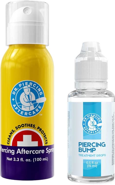 Amazon Dr Piercing Aftercare Spray Saline Solution For