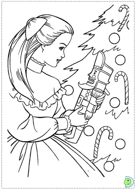 Barbie Christmas Coloring Pages at GetDrawings | Free download