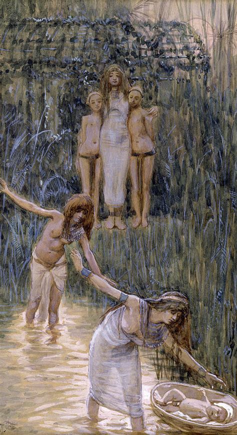 Pharaoh S Daughter Brought Moses To Her 1902 Painting By James Tissot Pixels