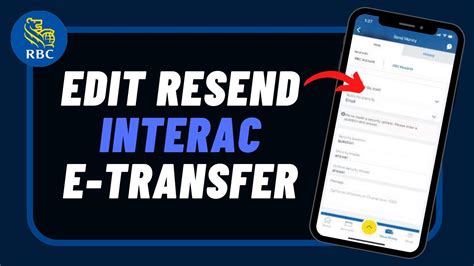 Rbc Edit Resend Interac E Transfer Royal Bank Of Canada Youtube