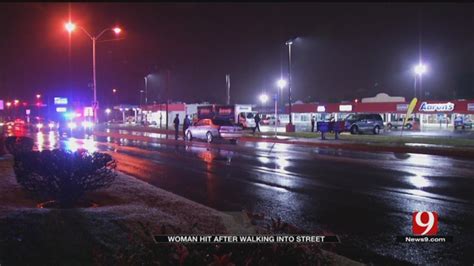 Woman Struck By Car In Sw Okc