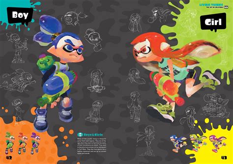 A Look Inside The New Splatoon Art Book Nintendo Everything