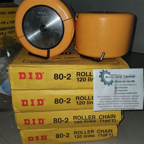 Jual Roller Chain Did Rantai Rs X Double Did Kota Surabaya