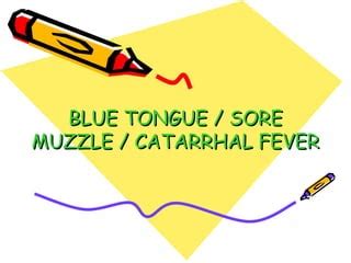 blue tongue virus | PPT