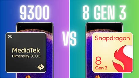 Snapdragon 8 Gen 3 Vs Mediatek Dimensity 9300 Youtube