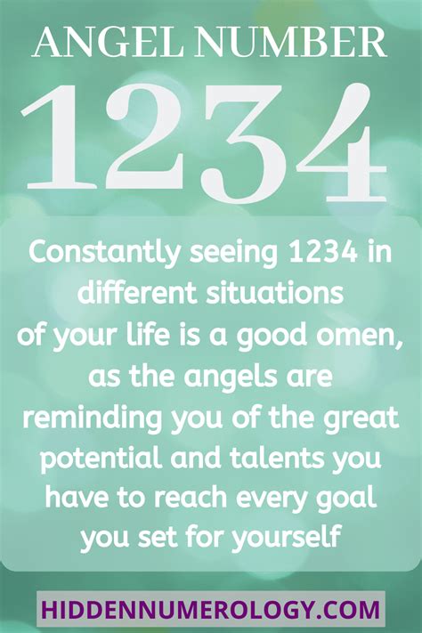 Numerology 1234 Angel Number 1234 Meaning