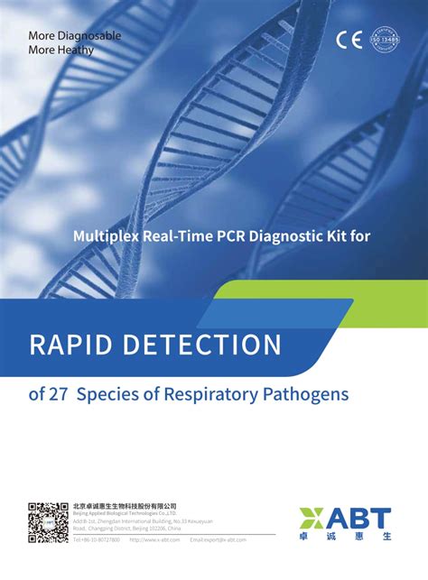 Multiplex Real Time PCR Kit Rapid Detection Of 27 Species Of