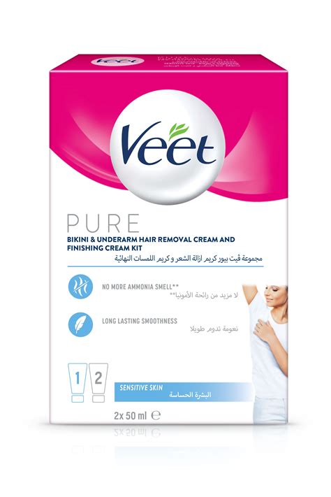 Pure Bikini Underarm Hair Removal Perfect Finishing Lotion Kit X Ml