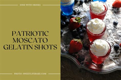 27 Moscato Cocktails That Will Make Your Taste Buds Sing! | DineWithDrinks