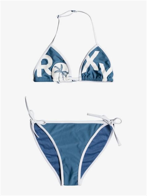 Perfect Surf Time Ensemble De Bikini Tiki Tri Pour Fille 8 16 Ans Roxy