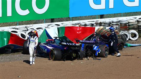 Ricciardo And Albon Give Their Views On First Lap Clash At Suzuka As