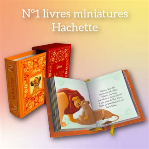 Hachette Collections Livres Miniatures Disney Hachette