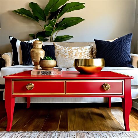 20 Red Coffee Table Ideas for Creative Interior Design Inspiration