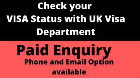 How To Track Uk Visa Application What Is Paid Inquiry For Uk