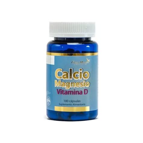 Calcio Magnesio Vitamina D Gm 100 Capsulas Agronewen Cuotas Sin