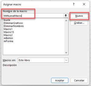 Agregar un Botón y Asignar una Macro en Excel Automate Excel