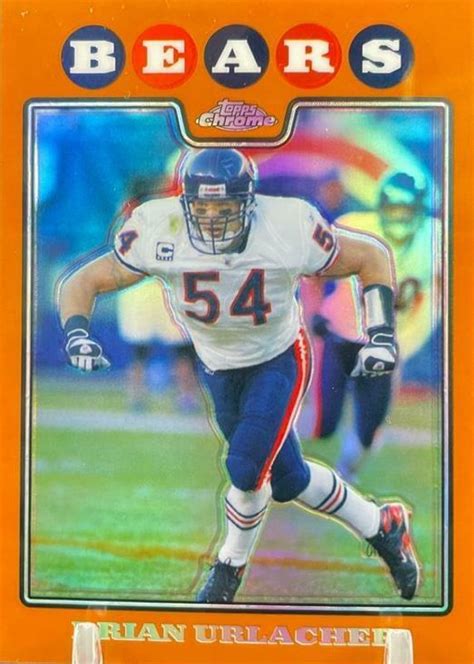 Brian Urlacher Topps Chrome Copper Refractor Tc Price Guide