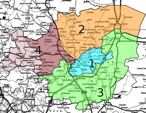 Doncaster Map and Doncaster Satellite Image