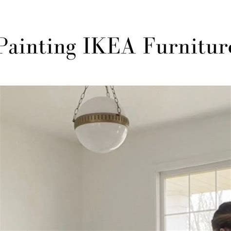 Skip Sanding And Paint Ikea Furniture With Shellac Primer