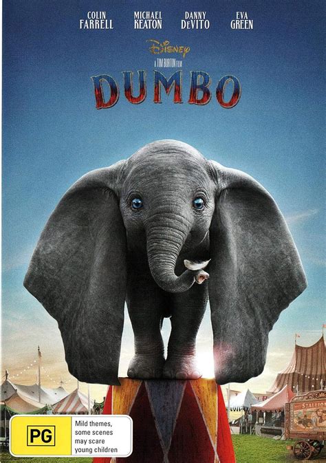 Dumbo Live Action DVD Tim Burton Eva Green Colin Farrell