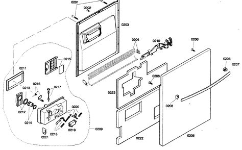 Bosch Dishwasher Parts: Bosch Dishwasher Parts Control Panel