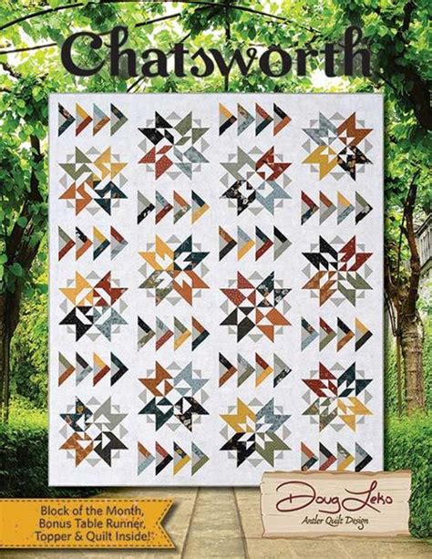 Preorder Chatsworth Quilt Kit Featuring Woodland And Etsy