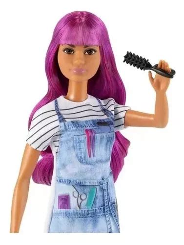 Mu Eca Barbie Estilista Profesiones Original Mattel