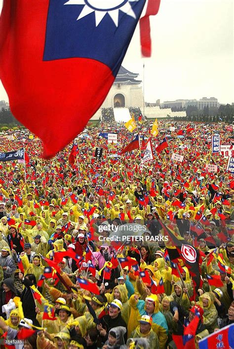 Thousands Of Kuomintang Party Supporters Gather In Chiang Kai Shek