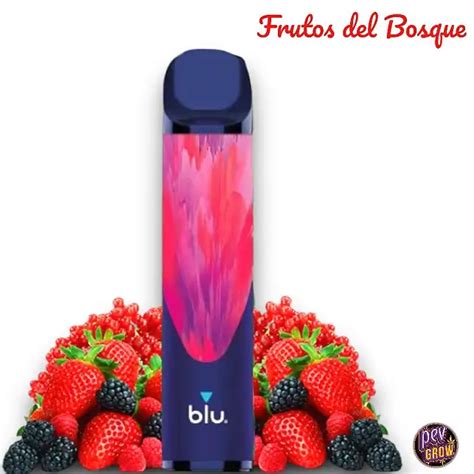 Disfruta Del Sabor Del Pod Desechable Blu Bar Frutos Del Bosque En