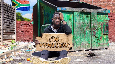 I Became A Homeless For 3 Days In South Africa Youtube