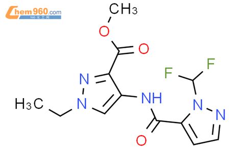 Methyl Difluoromethyl H Pyrazol Yl Carbonyl