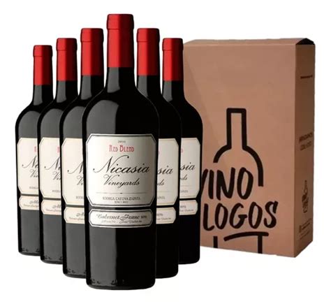 Vino Nicasia Red Blend Cabernet Franc Caja X Vinologos Env O Gratis