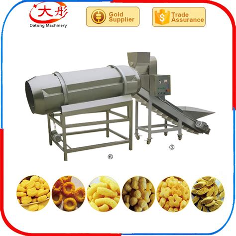 Fully Automatic Inflating And Puffed Corn Snack Food Machine China