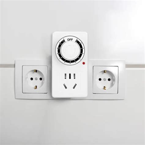 MINUTERIE PRISE MURALE Interrupteur Pour Chauffe Eau 5 Pins Quiet EUR