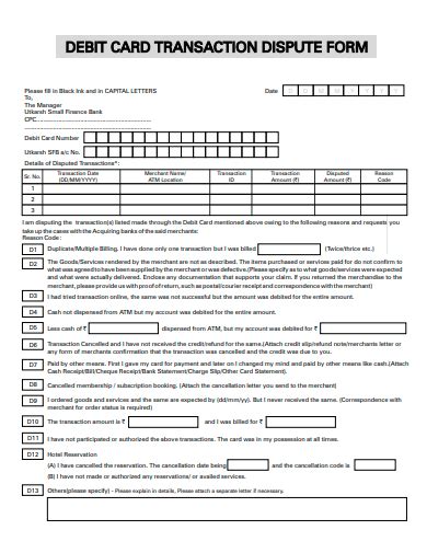 Free 45 Transaction Form Samples In Pdf Ms Word