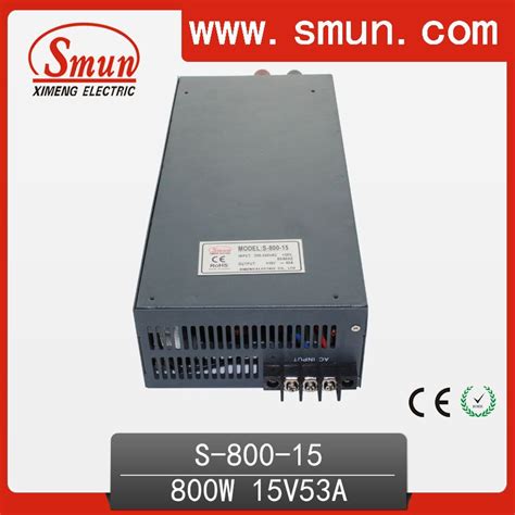 Single Output AC DC High Efficiency 800W Switching Mode Power Supply