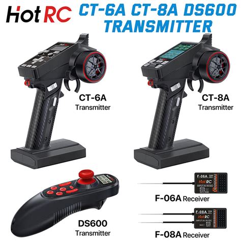 Hotrc Ct A A Ds Ch Ch G Transmitter Receiver Radio For Rc Car