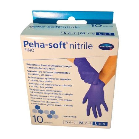 Manusi Din Nitril Marimea L Peha Soft Fino Farmacia