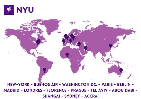 Nyus Map 🗺 York University Paris York