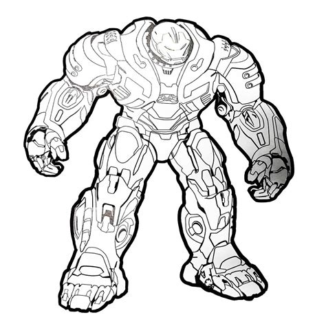 Disegni Da Colorare Di Hulkbuster Disegni Da Colorare Di 60 OFF