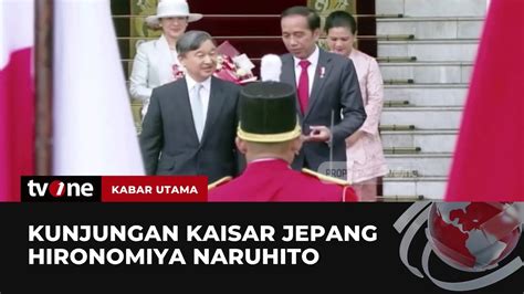 Presiden Jokowi Terima Kunjungan Kaisar Jepang Naruhito Di Istana