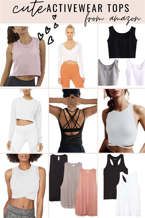 Workout Crops Workout Crop Top Workout Tanks Short Women Fashion