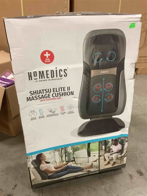 HoMedics Shiatsu Elite Ii Massage Cushion