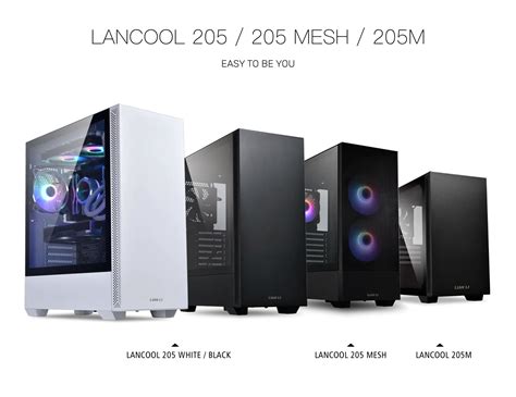 Lancool M Mesh Tempered Glass Mid Tower Chassis