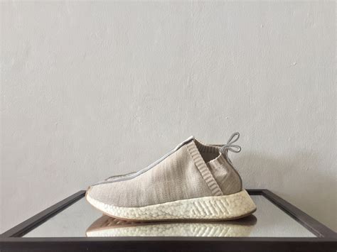 Adidas X Kith X Naked Nmd Cs Tan Re Uploaded On Carousell