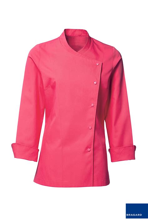 Julia Chaqueta De Cocina Mujer Rosa Chaquetilla De Cocina De Se Ora