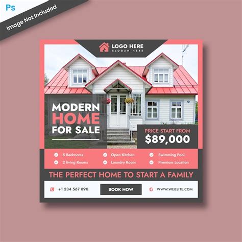 Premium Psd Real Estate Social Media Template