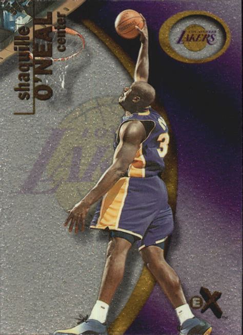 2000-01 E-X #38 Shaquille O'Neal - NM-MT