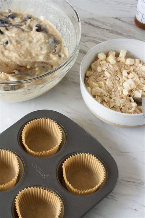 Easy Sourdough Blueberry Muffins Recipe With Discard Hostess At Heart