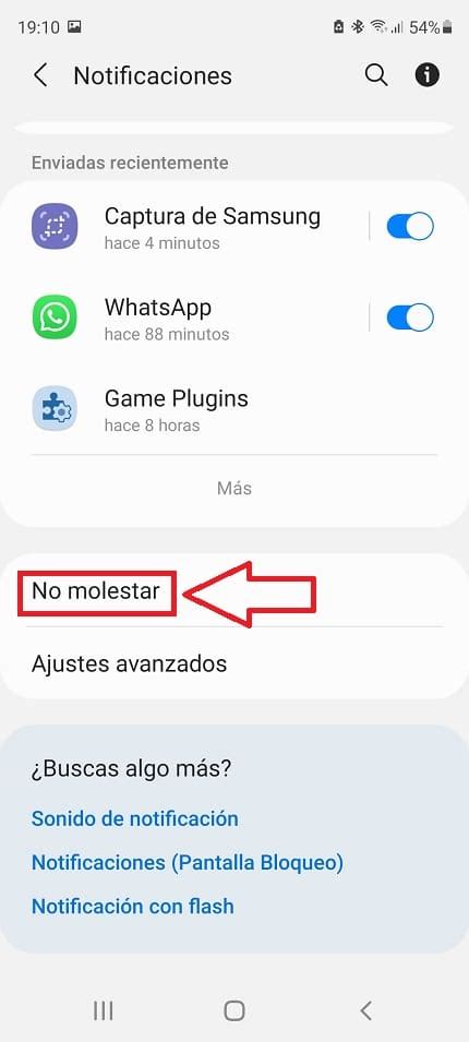 Activar Y Desactivar No Molestar En Samsung S S Y S Ultra